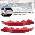 Topteng Left Right Rear Bumper Reflector Reverse Tail Brake Light Fog Lamp For Audi Q7 4l 2006-2015 Only Fit Us Version Car