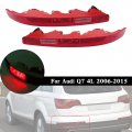 Topteng Left Right Rear Bumper Reflector Reverse Tail Brake Light Fog Lamp For Audi Q7 4l 2006-2015 Only Fit Us Version Car