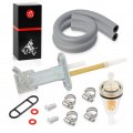 Fuel Valve Petcock Kit For Kawasaki Bayou 220 Klf220 1988-2002 300 Klf300-b 1986-2004