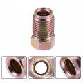 X Autohaux 15pcs Motorcycle Brake Line Tube Fittings 3 8 -24 Threads Assortment For 16 Hydraulic Lines Union Durable Pipe