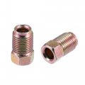 X Autohaux 15pcs Motorcycle Brake Line Tube Fittings 3 8 -24 Threads Assortment For 16 Hydraulic Lines Union Durable Pipe