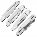 Exterior Door Handle Chrome Fit For 2007 2008 2009 2010 2011 2012 2013 Chevy Silverado 1500 2500 Tahoe Suburban Avalanche Gmc 