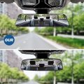 Joytutus 12 Inch Panoramic Rearview Mirror Interior Clip-on Wide Angle Convex Universal Rear View To Reduce Blind Spot