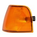 Hecasa Corner Light For Peterbilt 375 377 385 Side Marker Parking Trucks Turn Signal Lamp Assembly Halogen W Bulb Left Amber 