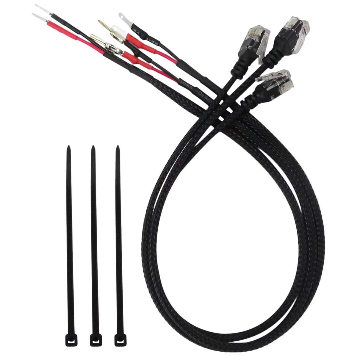 Upgrade 3-pack 16 5 Radar Detector Hardwire Power Cord Mirror Wire Plug Tap For Escort Valentine One Uniden Beltronics With