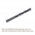 Uxcell 6542 High Speed Steel Straight Shank Twist Jobber Drill Bit Fully Ground Black Oxide Bits 9 4mm Diameter 125mm Total