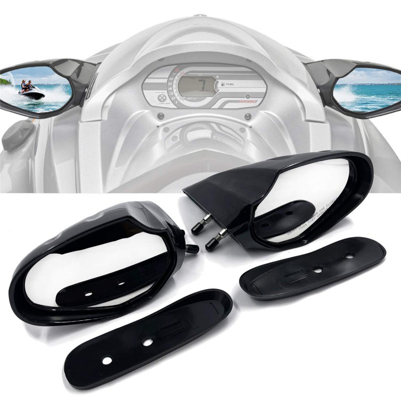 Motorboat 1 Pair Of Left Right Side Mirror Cruiser Deluxe Sport Compatiable With Waverunner 2010-2014 Vx P N Yam-boat-m02-l