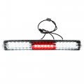 A Absopro Led Third 3rd Brake High Mount Stop Light Xl3z13a613aa Tail Cargo For Ford F150 1997-2003 Chrome Tone Housing Clear 