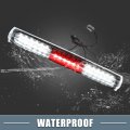 A Absopro Led Third 3rd Brake High Mount Stop Light Xl3z13a613aa Tail Cargo For Ford F150 1997-2003 Chrome Tone Housing Clear