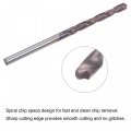 Uxcell Carbide Twist Drill Bits 2mm Din K45 Tungsten Altisin Coated Jobber Straight Shank Drilling Cutter For Stainless Steel