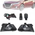 Left Right Fog Lights Replacement For Nissan Altima 2019-2021 Lamps With Bezels