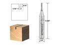 Solid Carbide Insert Straight Router Bit 16 Dia X 3 Length 1 4 Shank Yonico 14002q 