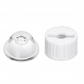 Uxcell 10 Pcs 20mm Led Lens 90 Degree With White Holder For 1w 3w High Power Light