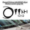 4805742ab 5116079aa 5113049aa 5303833aa Car Windshield Wiper Washer Squirter Nozzle Spray Jet Kit Fluid Hose T For 2011-2017