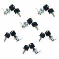 Source One Premium Cam Lock And Key Sets 6 Pack 