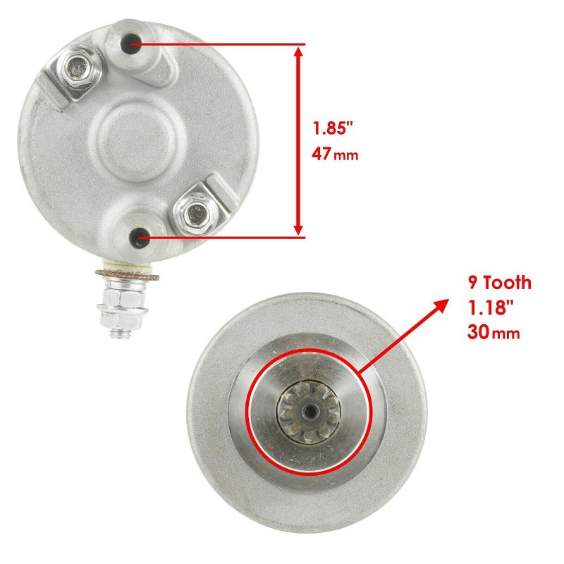 Starter For Yamaha Moto 4 225 250 Yfm250 Yfm225 Moto-4 1986 1987 1988 89 90 91