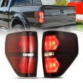 Winjet Oe Tail Light Replacement Fit For 2009-2014 Ford F150 Styleside Model Driver And Passenger Side Lamp Rear Lights Set 