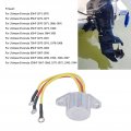 70 For Evinrude Regulator Rectifier 3 Wires Voltage Dc 12v 582399 Aluminum Waterproof Johnson 50 To 235hp Outboard