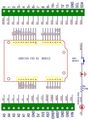 Electronics-salon Din Rail Mount Screw Terminal Block Adapter Module For Arduino Uno R3