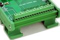 Electronics-salon Din Rail Mount Screw Terminal Block Adapter Module for Arduino Uno R3 