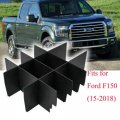 Def Center Seat Console Organizer Insert Dividers Compatible For F150 2015-2019 Full With Bucket Seats Only Armrest Secondary