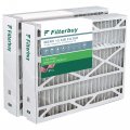 Filterbuy 20x23x5 Air Filter Merv 13 Optimal Defense 2-pack Pleated Hvac Ac Furnace Filters Replacement For Bryant Carrier 