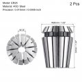 Uxcell Er25 Spring Collet 1 4 Chuck For Cnc Engraving Machine Lathe Milling Tool 2pcs