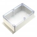 278x152x87mm Electronic Waterproof Ip65 Sealed Abs Plastic Diy Junction Box Enclosure Case Clear 