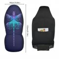 Yettasbin Dragonfly Front Car Seat Cover Non-slip Stain Water Resistant Breathable Protector Universal Fits Suv Auto Cars Truck