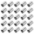 50pcs Wire Thread Inserts M8 X 1 25 2 5d 20mm Metric 304 Stainless Steel Helical Type Coiled Repair Kit Screw Threaded Sleeve 