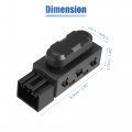 X Autohaux Front Driver Passenger Side Power Seat Switch 5f9t-14b709-aa Ford F-150 2009-2014 For Mustang 2005-2014 Escape