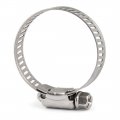 Aexit Adjustable 21-38mm Clamps Power-seal Band Hose Pipe Fitting Worm Gear Strap Clamp 5pcs