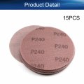 Auniwaig 6 Inch 240 Grit Mesh Sanding Discs Hook Loop Sander Disc Dust Free Abrasive Net Anti-blocking Dustless Sandpaper For