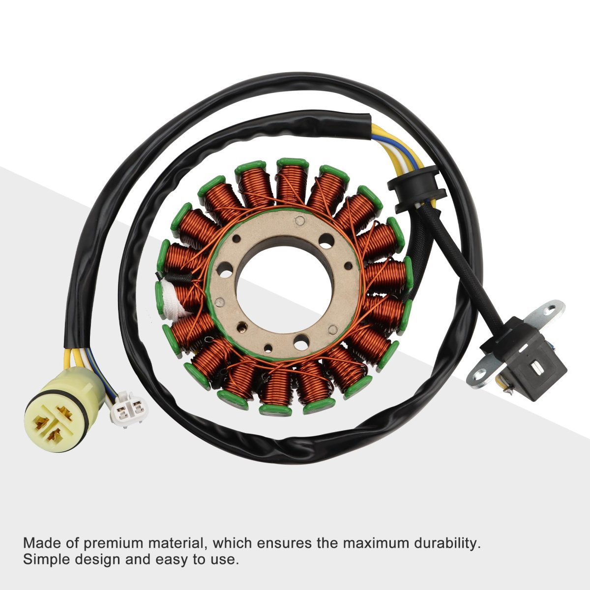 18 Coil 5 Wire Magneto Stator Ignition Generator Replacement For Kfx450r 2008-2014 21003-0067