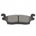 Ocpty Ceramic Brakes Pads Quick Stop Rear Brake Pad Fit For 2006-2010 Hummer H3 2009-2010 H3t