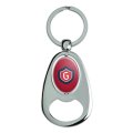 Graphics More Saint Mary S College Secondary Logo Keychain Chrome Metal Spinning Oval Bottle Opener 