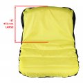 Caltric Seat Cushion Cover Compatible With John Deere Lp92334 Mowers And Gators Large 18 Tall