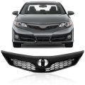 Front Upper Bumper Grille Guard For Toyota Camry Se Xse 2012 2013 2014 Black 5310106340c0 To1200354 Matte Mesh Grill Cover 