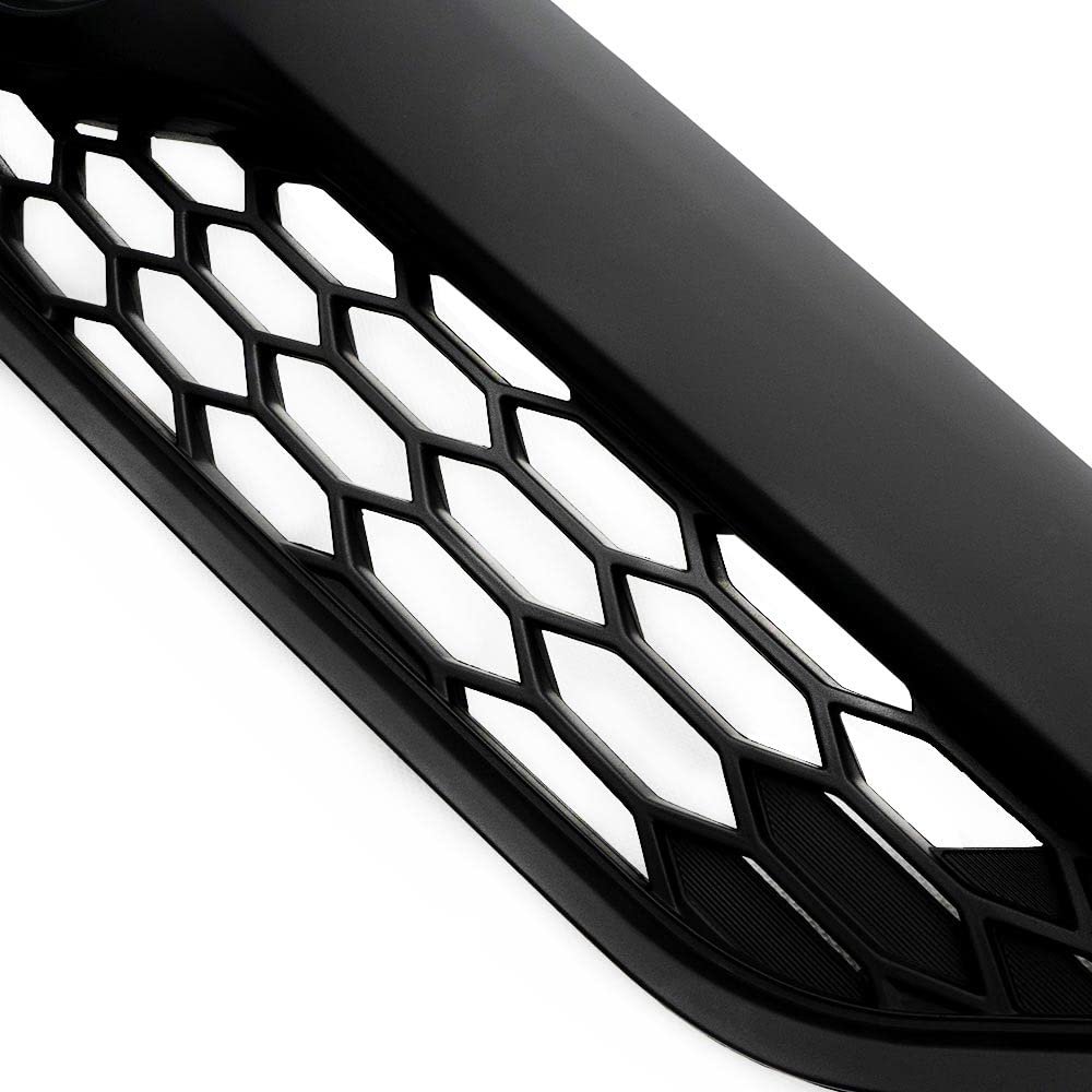 Front Upper Bumper Grille Guard For Toyota Camry Se Xse 2012 2013 2014 Black 5310106340c0 To1200354 Matte Mesh Grill Cover