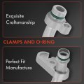 A-premium A C Suction Line Hose Assembly Compatible With Nissan Altima 2002-2006 L4 2 5l Compressor To Evap