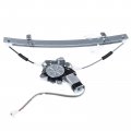 A-premium Electric Power Window Regulator With Motor Compatible Mitsubishi Mirage 1993-1996 Front Left And Right 2-pc Set