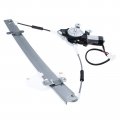 A-premium Electric Power Window Regulator With Motor Compatible Mitsubishi Mirage 1993-1996 Front Left And Right 2-pc Set