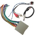 Stereo Radio Wiring W Antenna Adapter Harness With Rca Plug Wires Fit Ford No Sync Taurus X 2008-2009 Edge 2007-2010 For 
