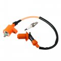 X Autohaux Motorcycle Racing Ignition Coil Spark Plug Kit For Gy6 Chinese 50cc 125cc 150cc Honda Atv Dirt Bike Taotao Scooter