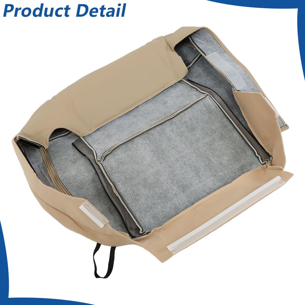 Brown Synthetic Leather Seat Covers For F150 2004 2008 4 Piece Set Front Driver And Passenger Bottom Lean Back Replacement
