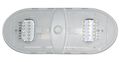 Valterra Diamond Group 65430 Slim Line Double Led Dome Light 5500k Daylight White Universal Fit Dg65430vp 