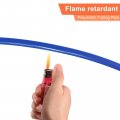 Meccanixity Pneumatic Tubing Pipe 6mmx4mm 525ft 160 Meters Pu Air Line Hose Tube Blue For Fluid Transfer Compressor
