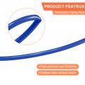 Meccanixity Pneumatic Tubing Pipe 6mmx4mm 525ft 160 Meters Pu Air Line Hose Tube Blue For Fluid Transfer Compressor