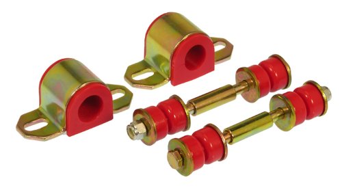 Prothane 7-1132 Red 24 Mm Rear Sway Bar Bushing Kit