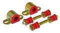 Prothane 7-1132 Red 24 Mm Rear Sway Bar Bushing Kit 